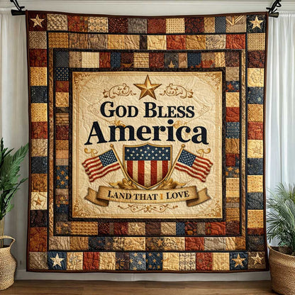 Heritage Patch Quilted Blanket GFTOMA10046