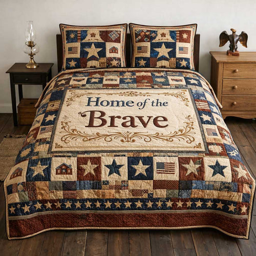 Freedom Pride 3-Piece Quilted Bedding Set GFTOMA10050