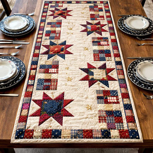 Heritage Patch Quilted Table Runner GFTOMA10087