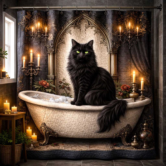 Cat Dreams Shower Curtain GFTOMA10110