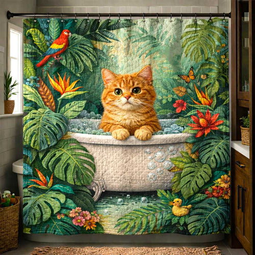 Whisker Charm Shower Curtain GFTOMA10111
