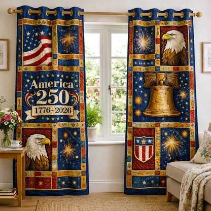 Liberty Tones Quilted Curtains GFTOMA10118