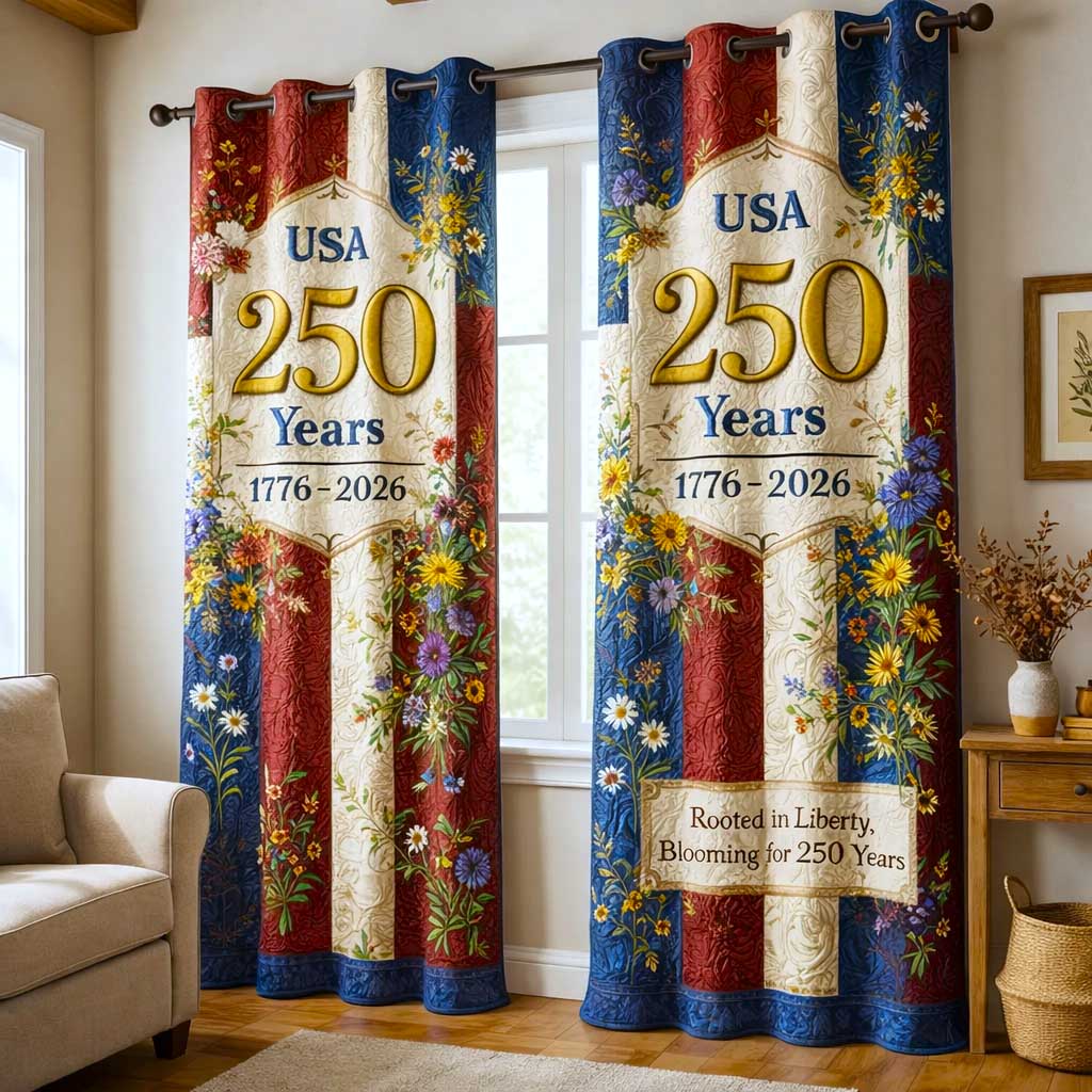 Heritage Patch Quilted Curtains GFTOMA10119 – Patchique Store