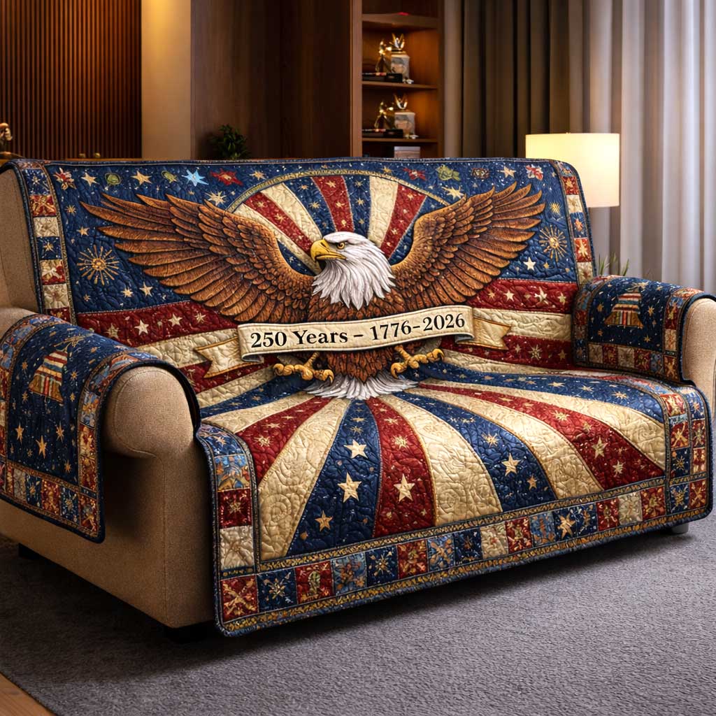 Liberty Colors Quilted Sofa Cover GFTOMA10127