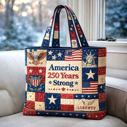 Heritage Patch Quilted Tote Bag GFTOMA10132