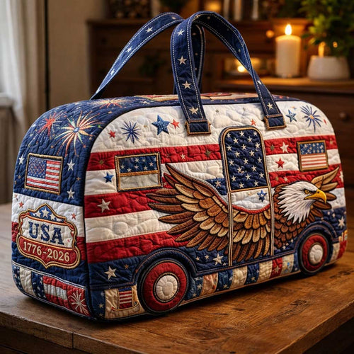 Boho Camper Quilted Duffle Bag GFTOMA10172