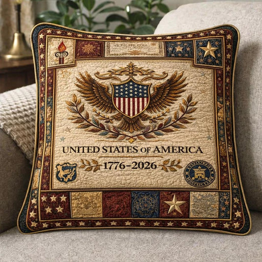 Heritage Patch Quilted Pillow Case GFTOMA10179