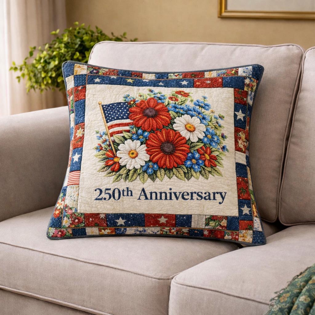 American Pride Quilted Pillow Case GFTOMA10180