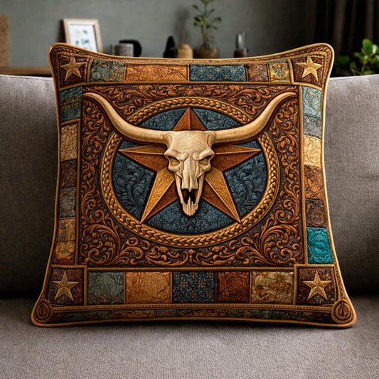 Heritage Patch Quilted Pillow Case GFTOMA10254