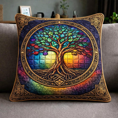 Divine Roots Quilted Pillow Case GFTOMA10255