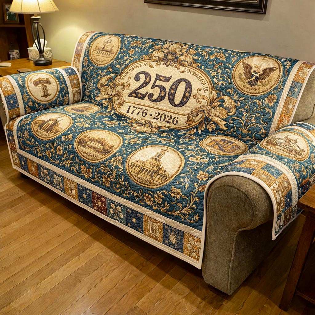 Liberty Heritage Quilted Sofa Cover GFTOMA10279