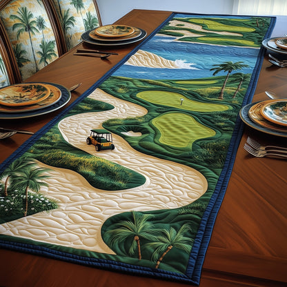 Golf Course Dream Quilted Table Runner GFTOMA1027