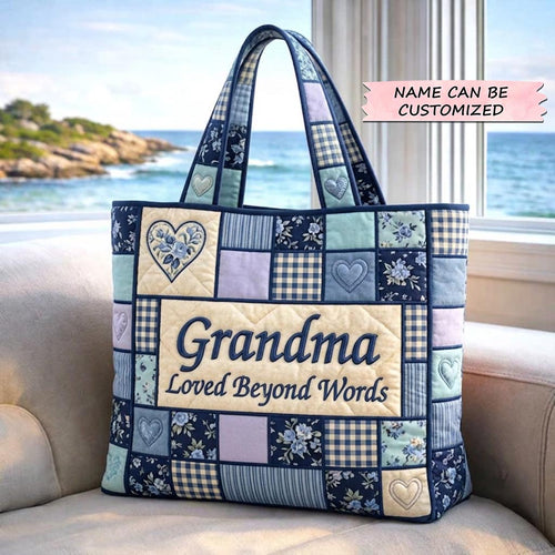 Sweet Bloom Quilted Tote Bag QTCUZ GFTOMA10341