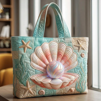 Sea Shells Quilted Tote Bag GFTOMA10344