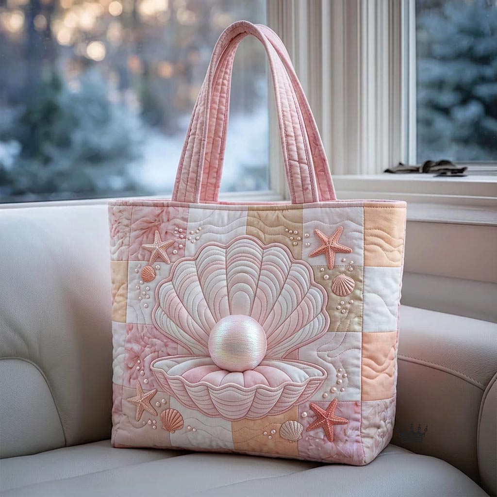Ocean Treasure Quilted Tote Bag GFTOMA10347