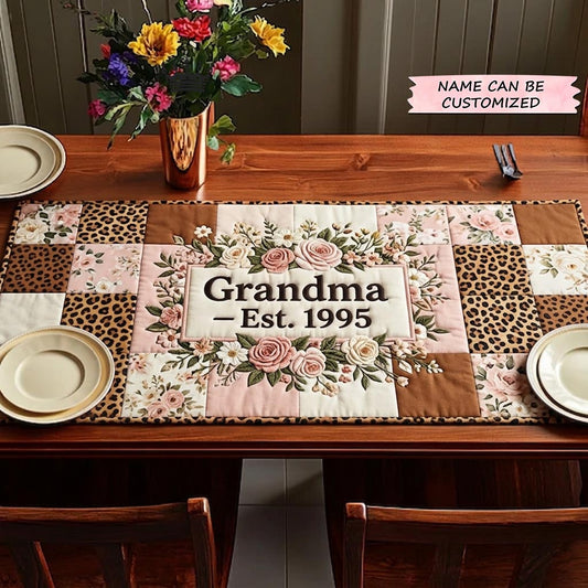Bloom for Mom Quilted Table Runner QTCUZ GFTOMA10371