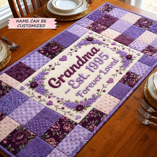 Blooming Mom Quilted Table Runner QTCUZ GFTOMA10375