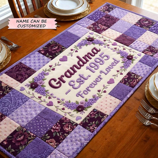 Blooming Mom Quilted Table Runner QTCUZ GFTOMA10375