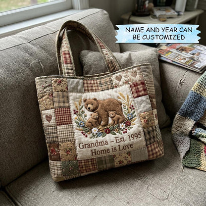 Bloom for Mom Quilted Tote Bag QTCUZ GFTOMA10377