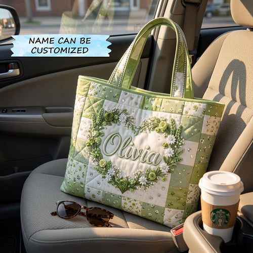 Garden of Love Quilted Tote Bag QTCUZ GFTOMA10385