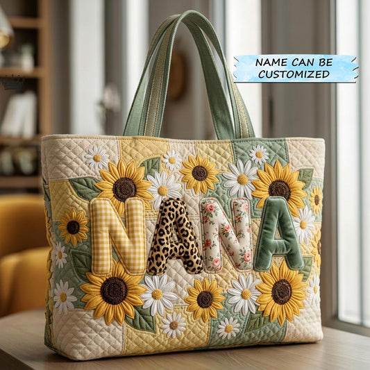Best Mom Ever Quilted Tote Bag QTCUZ GFTOMA10439