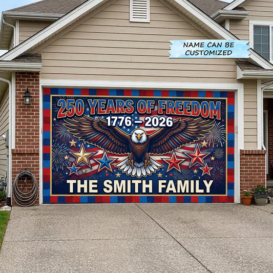 Heritage Patch Garage Door Banner QTCUZ GFTOMA10454