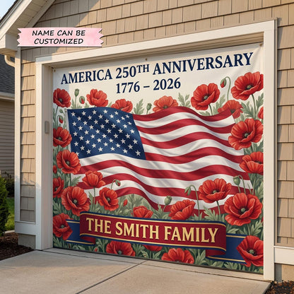 Heritage Patch Garage Door Banner QTCUZ GFTOMA10455