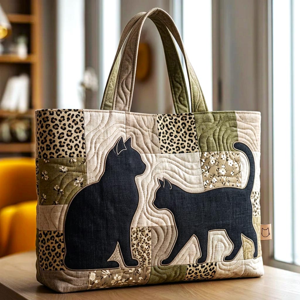 Cat Dreams Quilted Tote Bag GFTOMA10507
