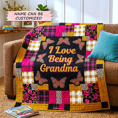 Mom Bloom Quilted Blanket QTCUZ GFTOMA10542