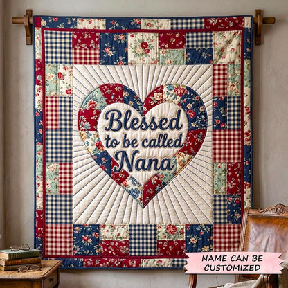 Best Mom Ever Quilted Blanket QTCUZ GFTOMA10544