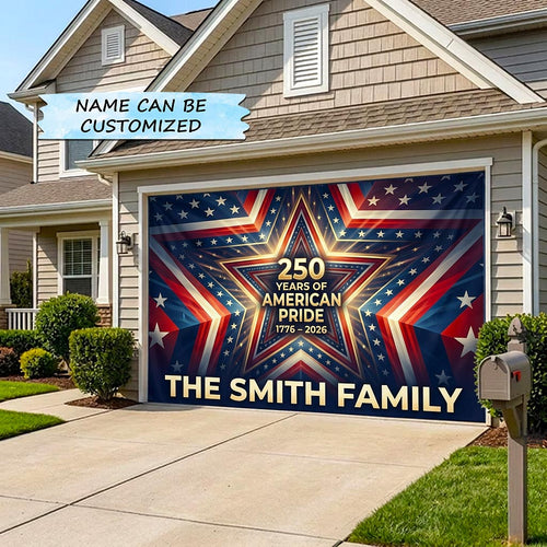 Liberty Colors Garage Door Banner QTCUZ GFTOMA10551