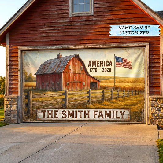 Liberty Colors Garage Door Banner QTCUZ GFTOMA10553
