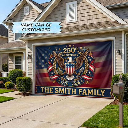 Liberty Colors Garage Door Banner QTCUZ GFTOMA10555