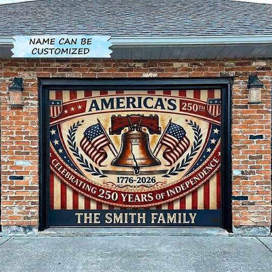 Liberty Colors Garage Door Banner QTCUZ GFTOMA10593
