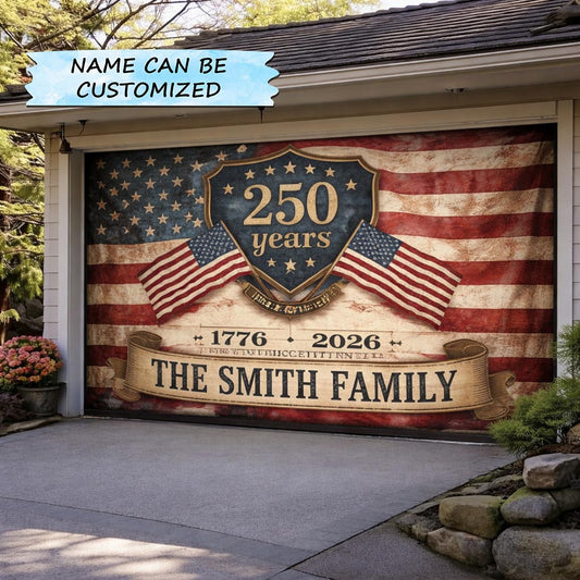 Liberty Colors Garage Door Banner QTCUZ GFTOMA10596