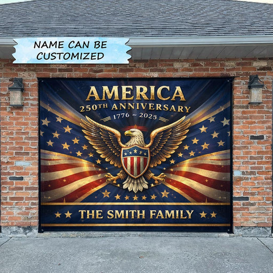 Liberty Colors Garage Door Banner QTCUZ GFTOMA10597