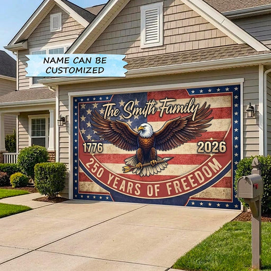 Liberty Colors Garage Door Banner QTCUZ GFTOMA10598