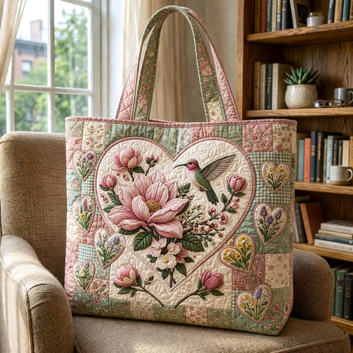 Patchwork Bloom Quilted Tote Bag GFTOMA10645