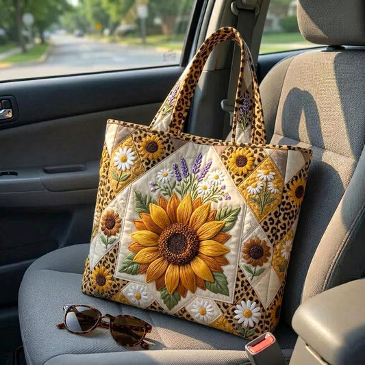 Patchwork Garden Quilted Tote Bag GFTOMA10648