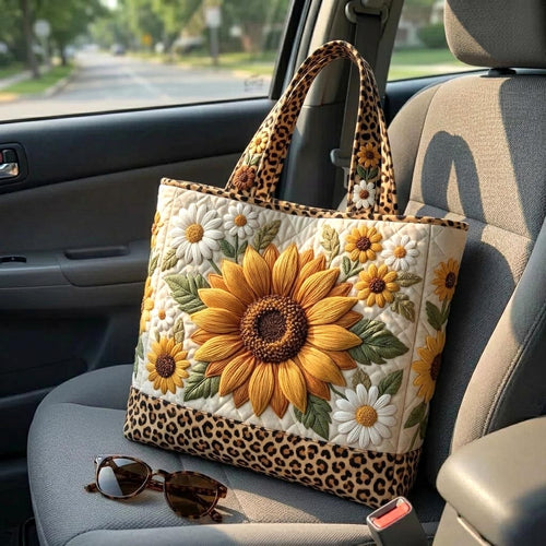 Floral Patchwork Quilted Tote Bag GFTOMA10649