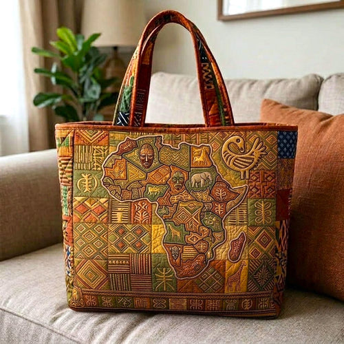 Africa Legacy Quilted Tote Bag GFTOMA10655