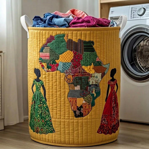 Africa Legacy Quilted Laundry Basket GFTOMA10659