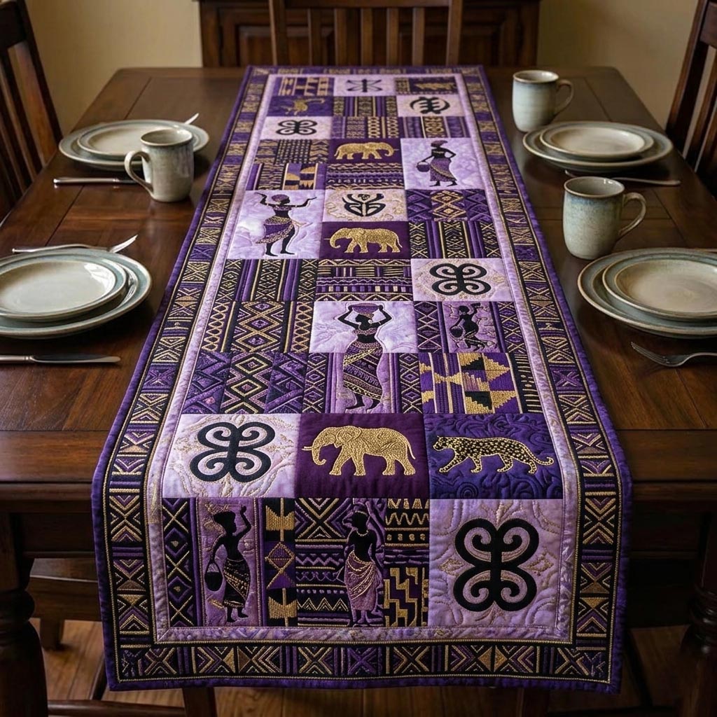 Cultural Rhythm Quilted Table Runner GFTOMA10694