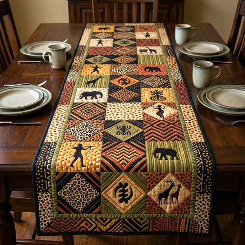 Cultural Rhythm Quilted Table Runner GFTOMA10695