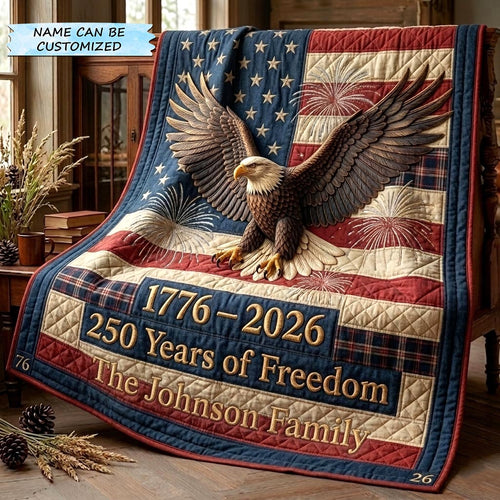 America 250th Anniversary Quilted Blanket GFTOMA10732