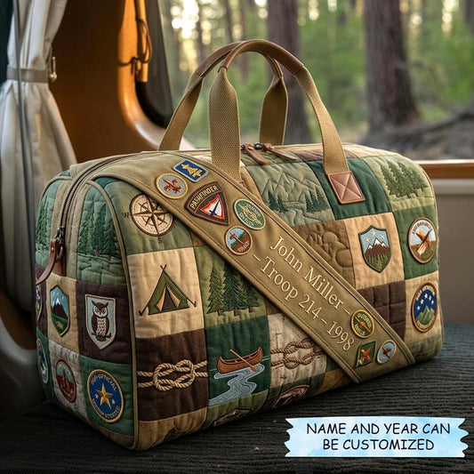 Camp Explorer Quilted Duffle Bag GFTOMA10734