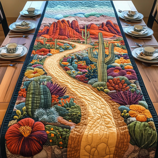 Blooming Cactus Quilted Table Runner GFTOMA1084