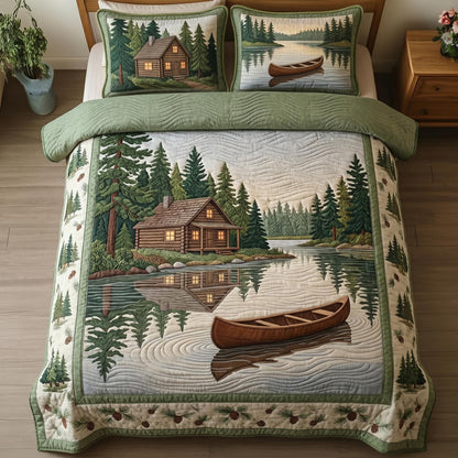 Classic Cabin 3-Piece Quilted Bedding Set GFTOMA10863
