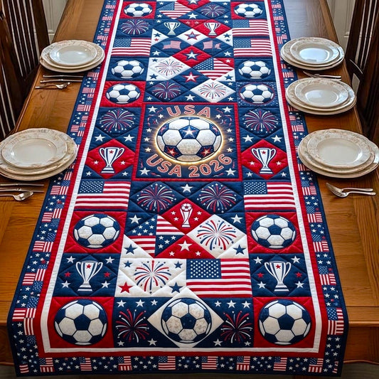Global Trophy Quilted Table Runner GFTOMA10909