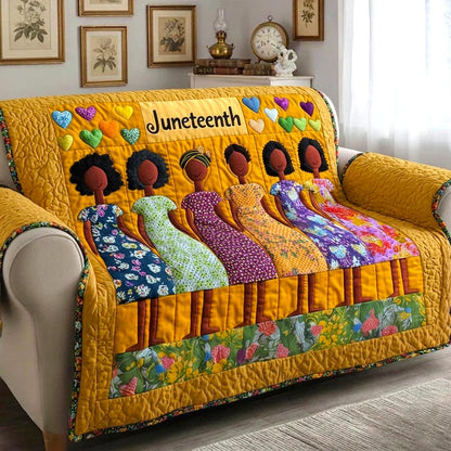 Juneteenth Quilted Sofa Cover GFTOMA10950